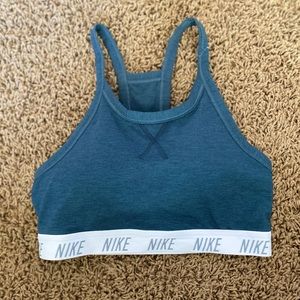 NIke womens swoosh soft tee padded sports bra